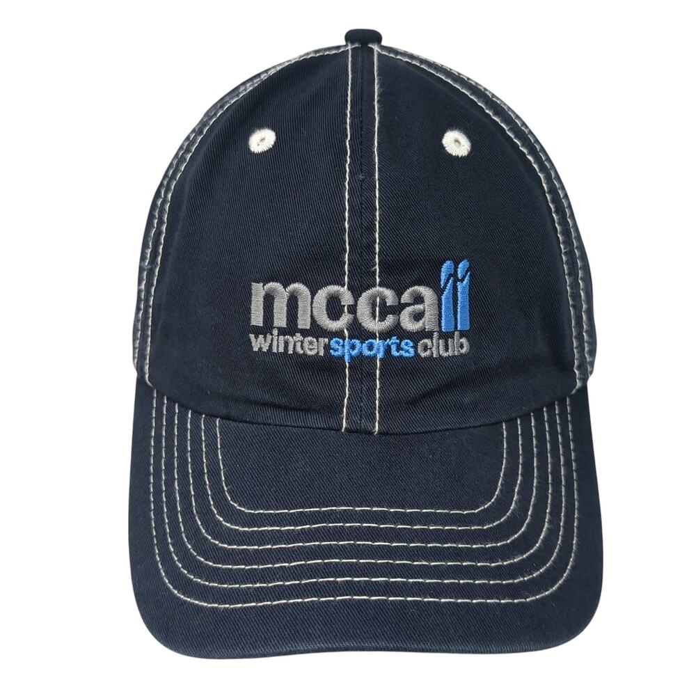 McCall Winter Sports Club Baseball Cap Blue One Size Adjustable Page & Tuttle